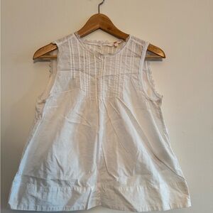 Levi's Pilgrim White Sleeveless Blouse
